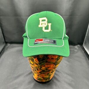 Nike Baylor Bears Hat Green Adjustable‎ Cap Team Dri-FIT One Size